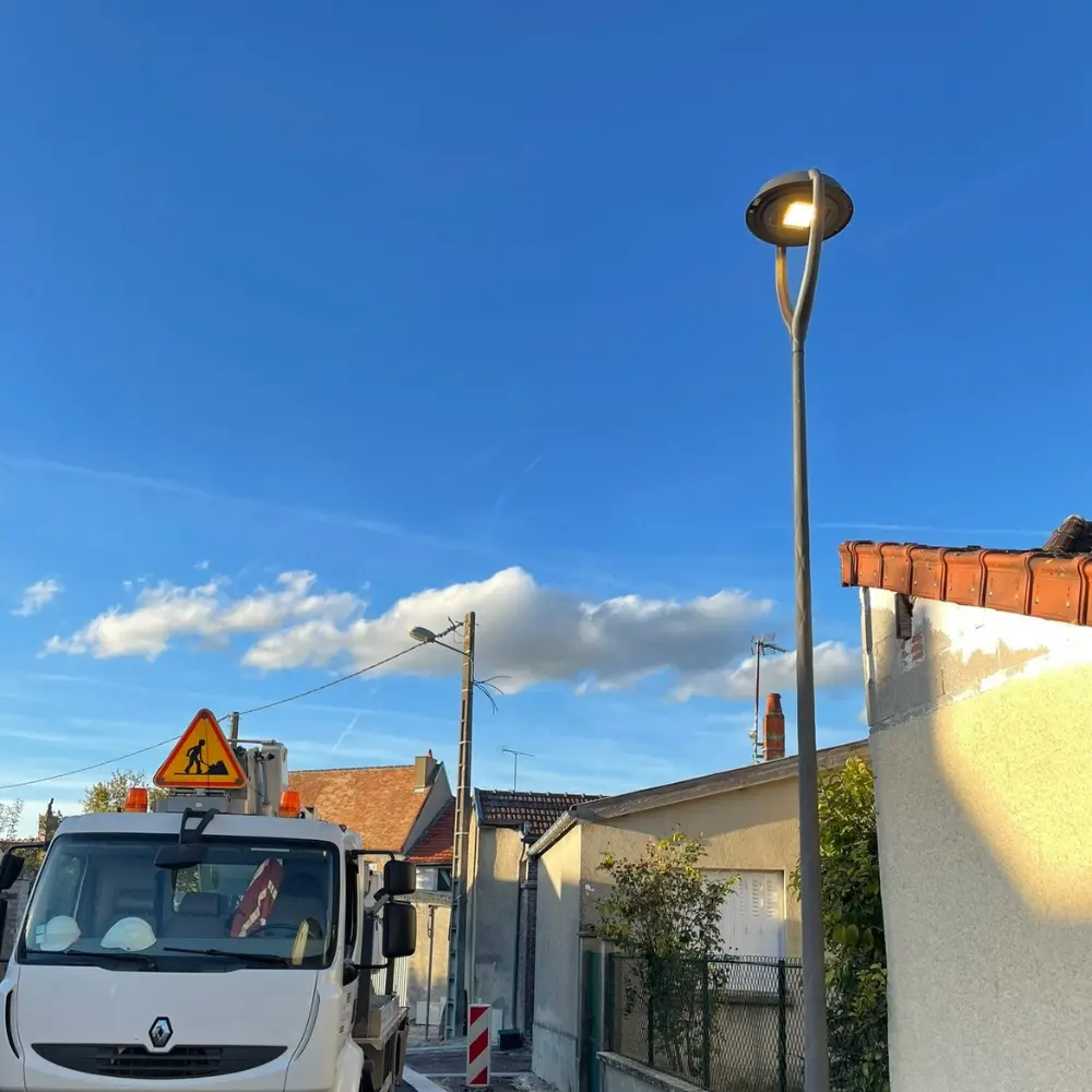 Eclairage public électricien Sézanne Epernay