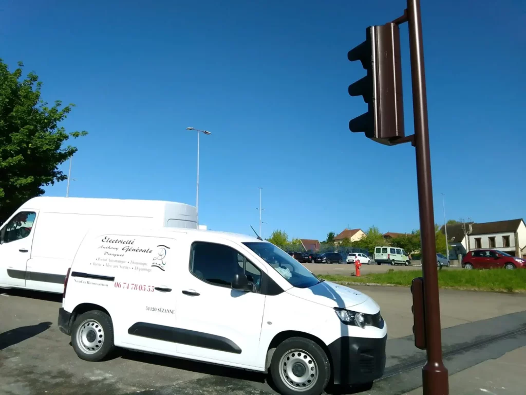 Signalisation routière électricien sézanne epernay